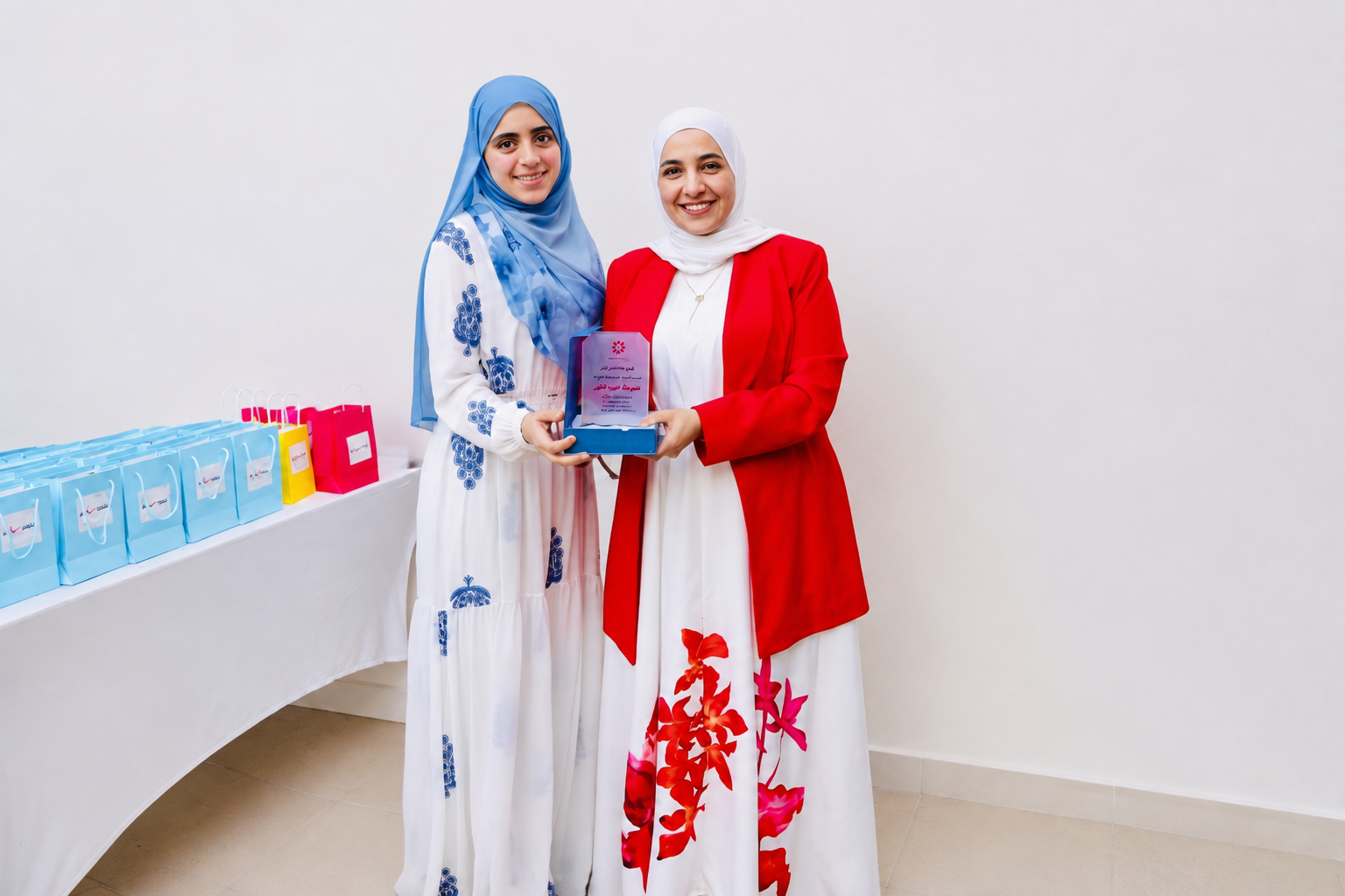 أوّل دفعة خرّيجين جامعيين من البرنامج